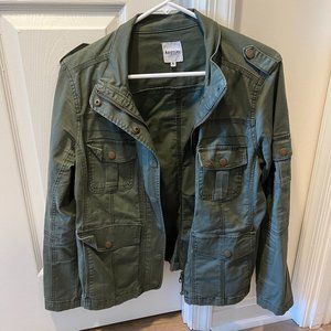 Green Utility Jacket, Size Medium